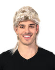 Blonde Mullet Wig