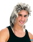 Ash Blonde Mullet Wig
