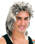Ash Blonde Mullet Wig
