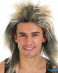 Dirty Blonde Spiky Punk Rock Wig