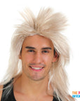 Blonde Spiky Punk Rock Wig