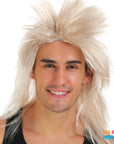 Blonde Spiky Punk Rock Wig
