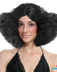70s Disco Wig (Black)