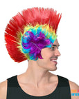 Rainbow Mohawk Wig