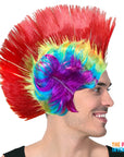 Rainbow Mohawk Wig