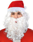 Deluxe Santa Hat, Wig and Beard Set