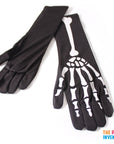 Adult Skeleton Gloves (Long)