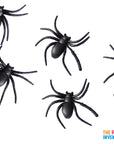 Plastic Spider (6pcs)