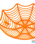 Orange Spider Web Basket