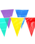 Plastic Bunting Flags (Multicolour)