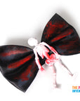 Bloody Skeleton Bow Tie