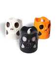 Halloween Skull Candle Lights (4pk)