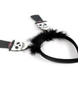 Skull With Top Hat Headband