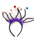Purple Scary Eyeball Headband