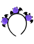 Cute Purple Bats Headband