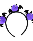 Cute Purple Bats Headband