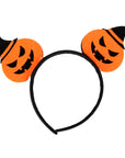 Pumpkin with Witch Hat Headband