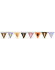 Cartoon Triangle Halloween Banner