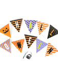 Cartoon Triangle Halloween Banner