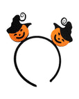 Witchy Pumpkin Glitter Headband