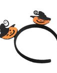 Witchy Pumpkin Glitter Headband