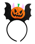 Pumpkin Bat Glitter Headband
