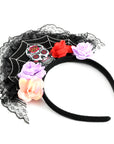Day of the dead Floral Skull Headband