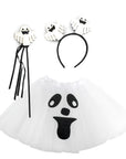 Kids Ghost 3Pcs Tutu Accessory Set