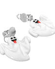 Halloween Clip On Earrings (Ghost)