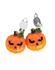 Halloween Clip On Earrings (Pumpkins)