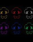 Light Up Hockey Mask