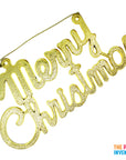 Merry Christmas Hanging Sign