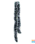 Frosted Christmas Tinsel (9cm Thick)