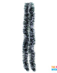 Frosted Christmas Tinsel (11cm Thick)