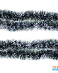 Frosted Christmas Tinsel (11cm Thick)