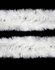 White Christmas Tinsel (11cm Thick)