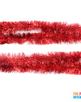 Small Christmas Tinsel (Red)