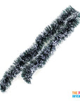 Frosted Christmas Tinsel (13cm Thick)
