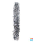 Medium Christmas Tinsel (Silver)