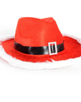 Santa Velvet Trilby Hat