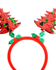Sequin Christmas Tree Headband