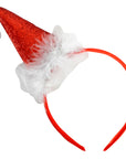 Glitter Santa Hat Headband