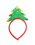 Glitter Christmas Tree Headband
