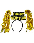 Happy New Year Tinsel Headband