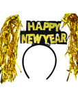 Happy New Year Tinsel Headband