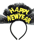 Happy New Year Tulle Headband