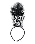 Happy new Year Feather Headband