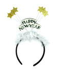 Happy New Year Gold Star Headband