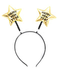 Happy new year star headband