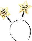 Happy new year star headband